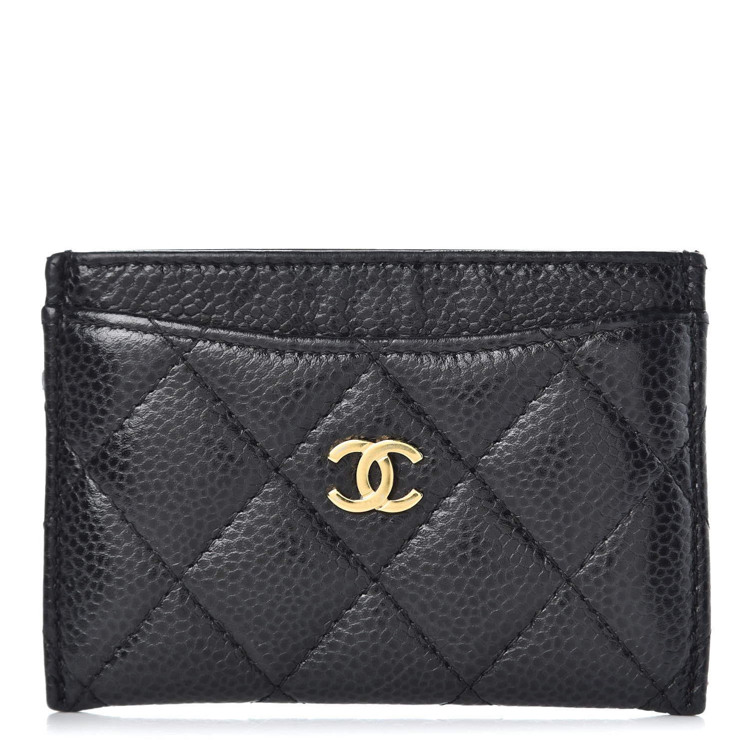 Chanel Caviar Quilted Card Holder Black 1 of 8