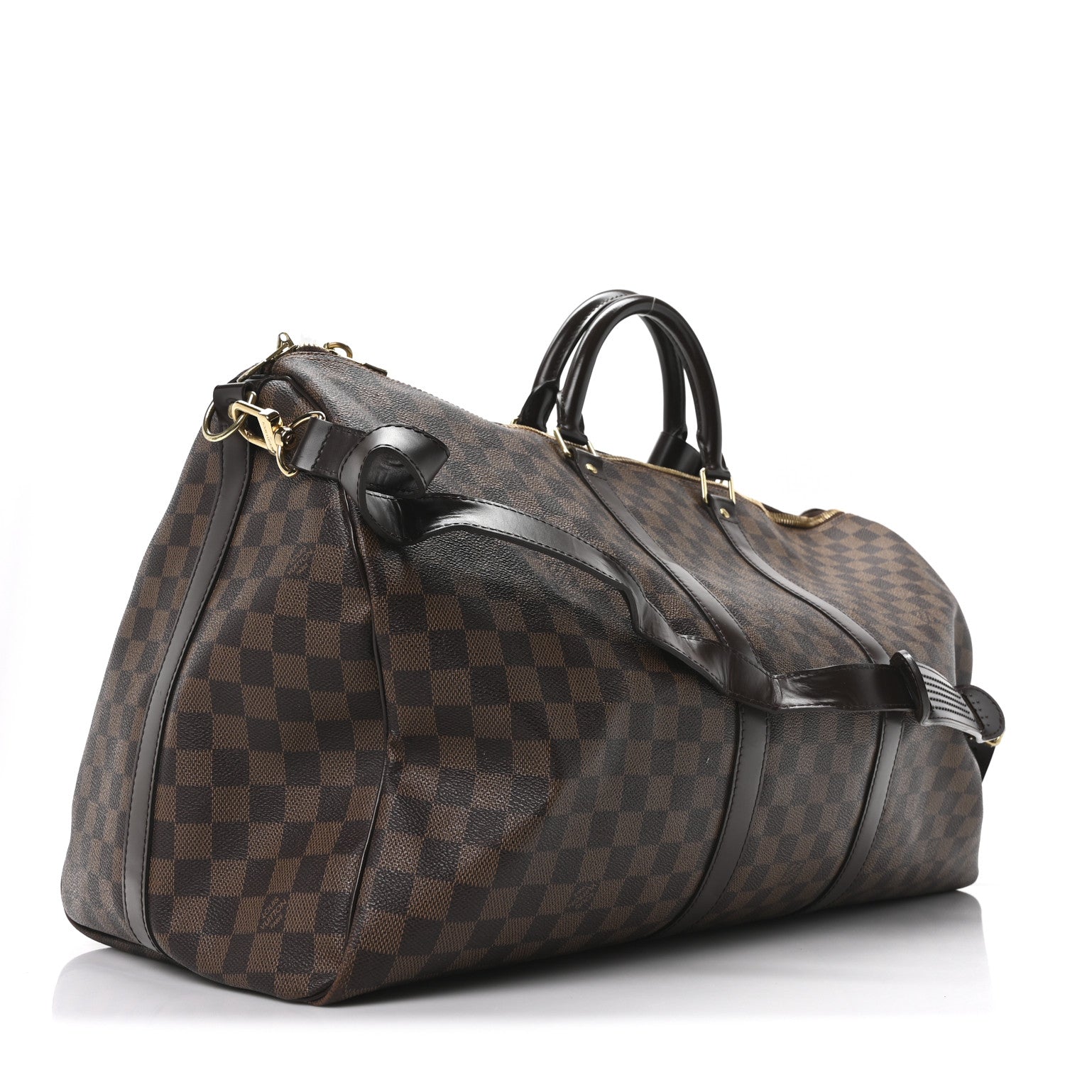 Louis Vuitton Damier Ebene Keepall Bandouliere 55 2 of 9