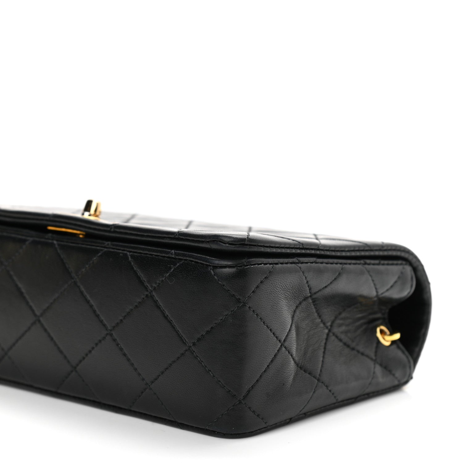 Chanel Lambskin Quilted Single Flap Black 9 of 9