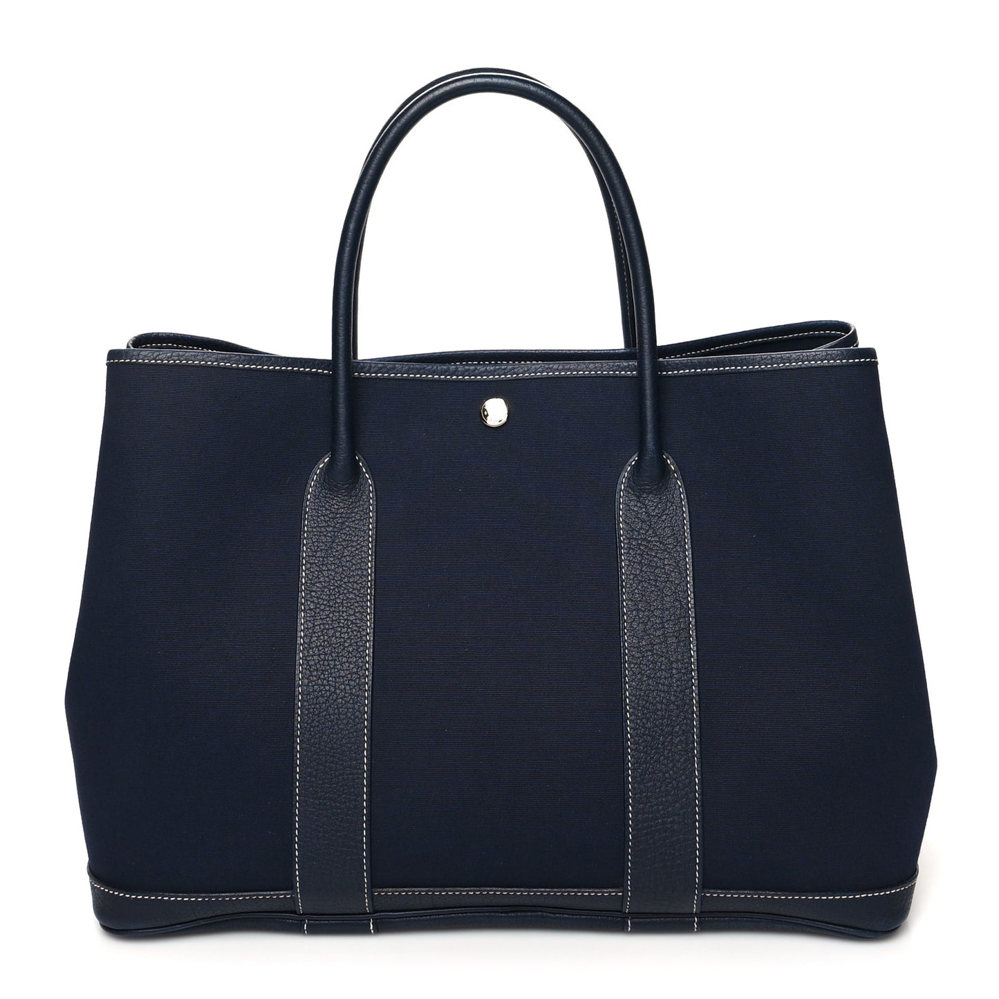 Toile Negonda Garden Party Tote 36 MM Bleu Marine