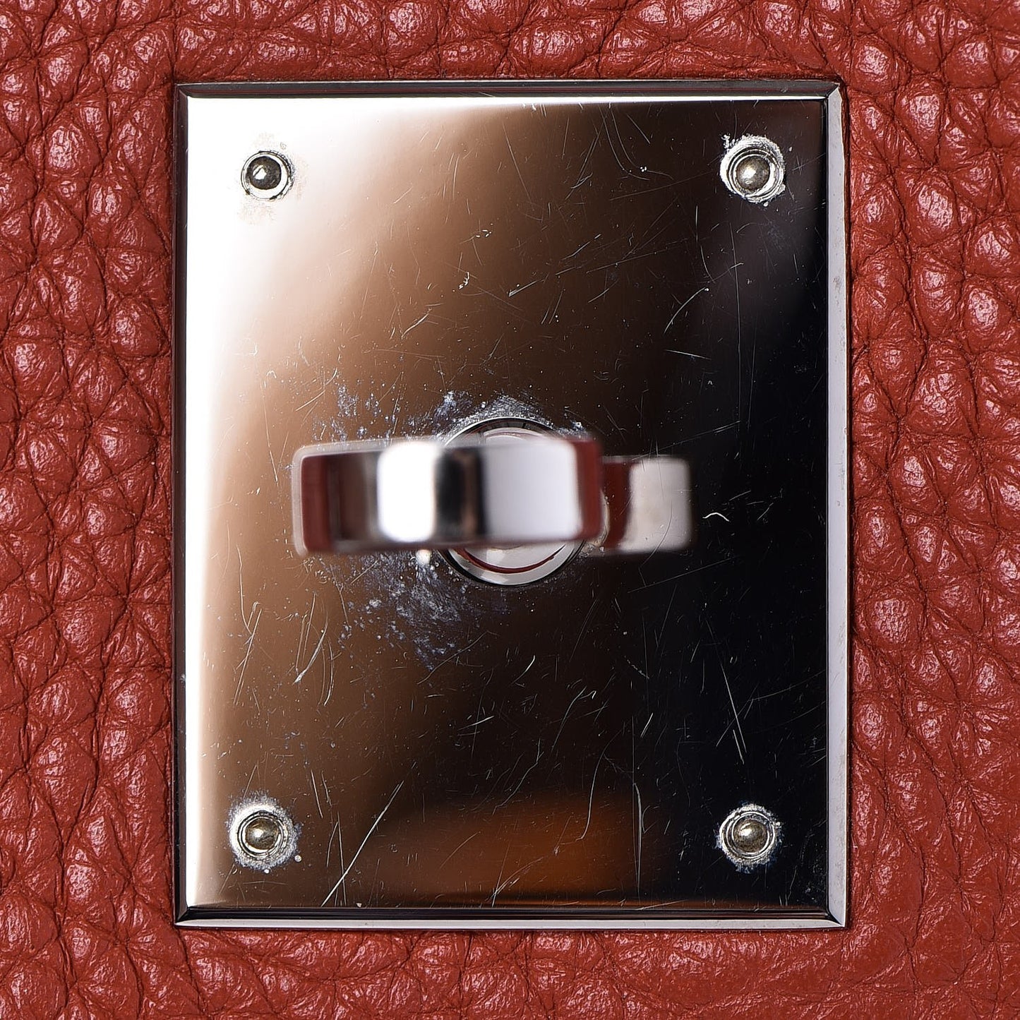 Taurillon Clemence Birkin 35 Sanguine