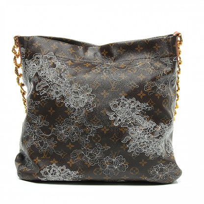 Louis Vuitton Monogram Dentelle Fersen Silver 6 of 8