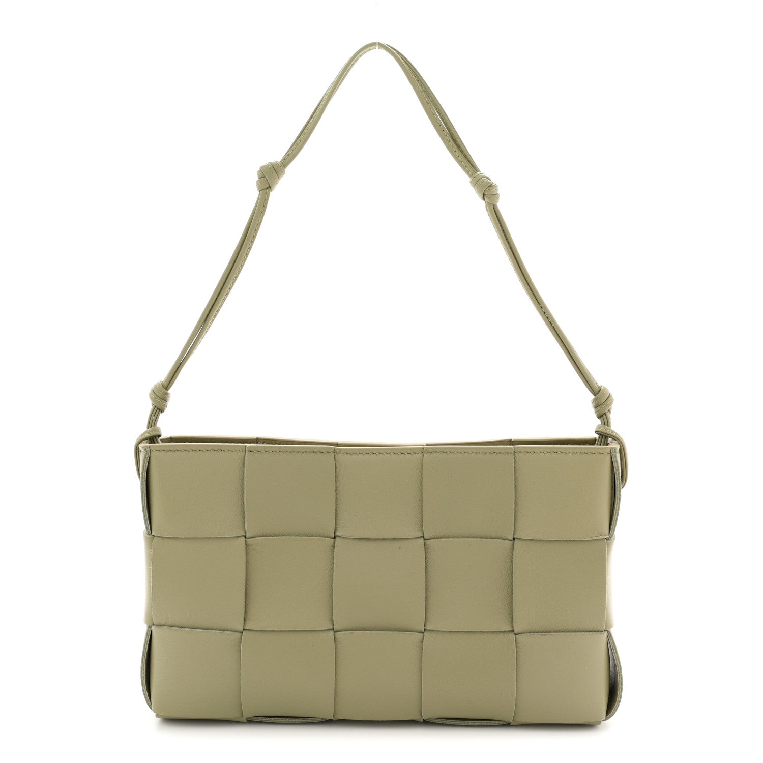 Bottega Veneta Calfskin Maxi Intrecciato Cassette Pouch On Strap
