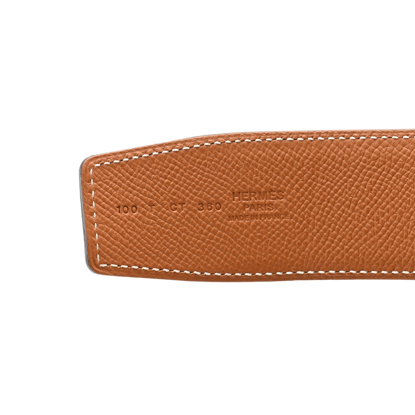 Epsom 42mm Constance H Belt 100 Black Gold