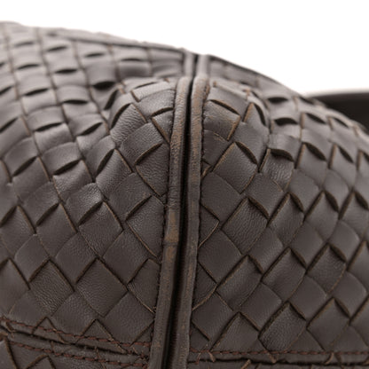 Bottega Veneta Nappa Intrecciato Ball Hobo Ebano 10 of 11