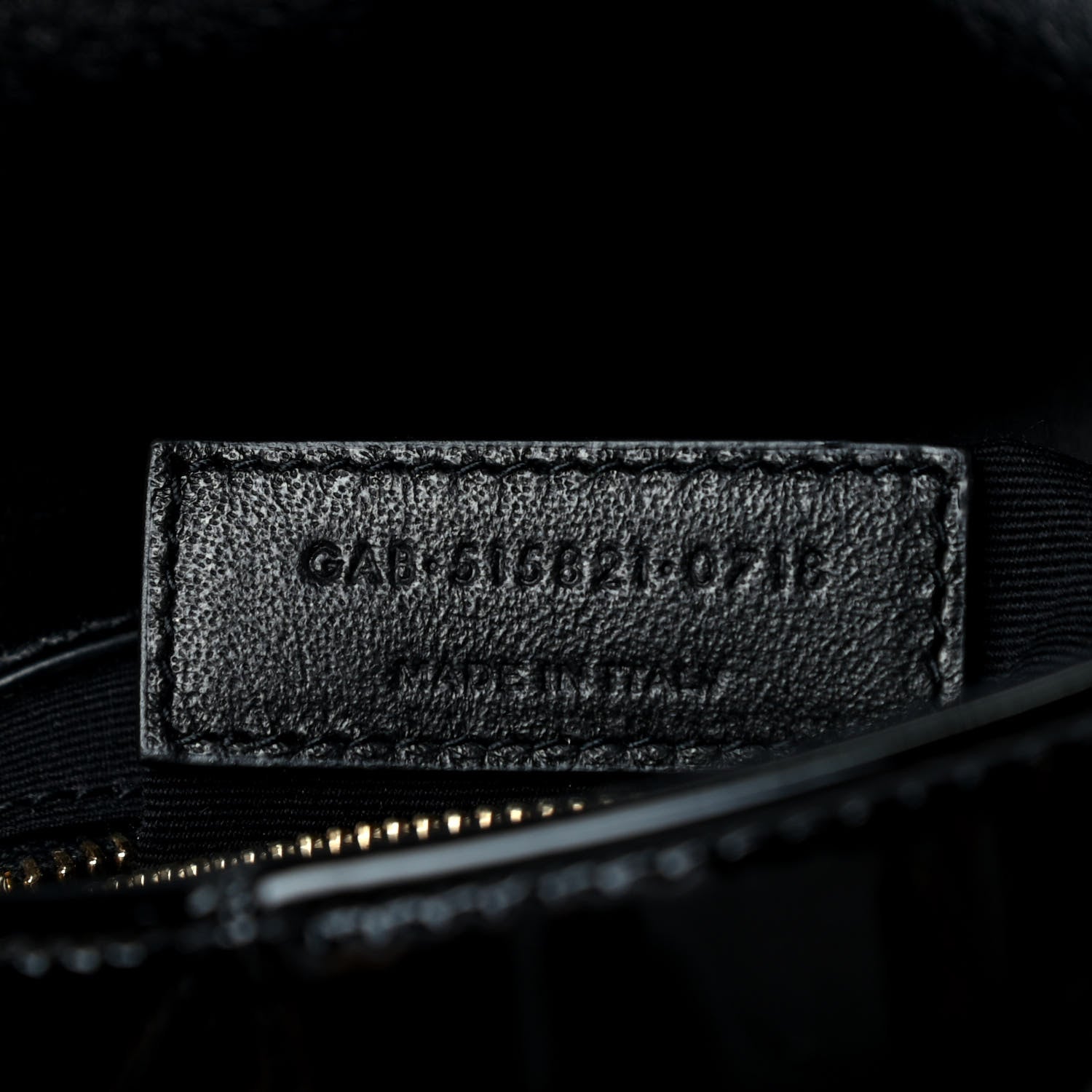 Saint Laurent Patent Patchwork Monogram Medium Jamie Black 8 of 11