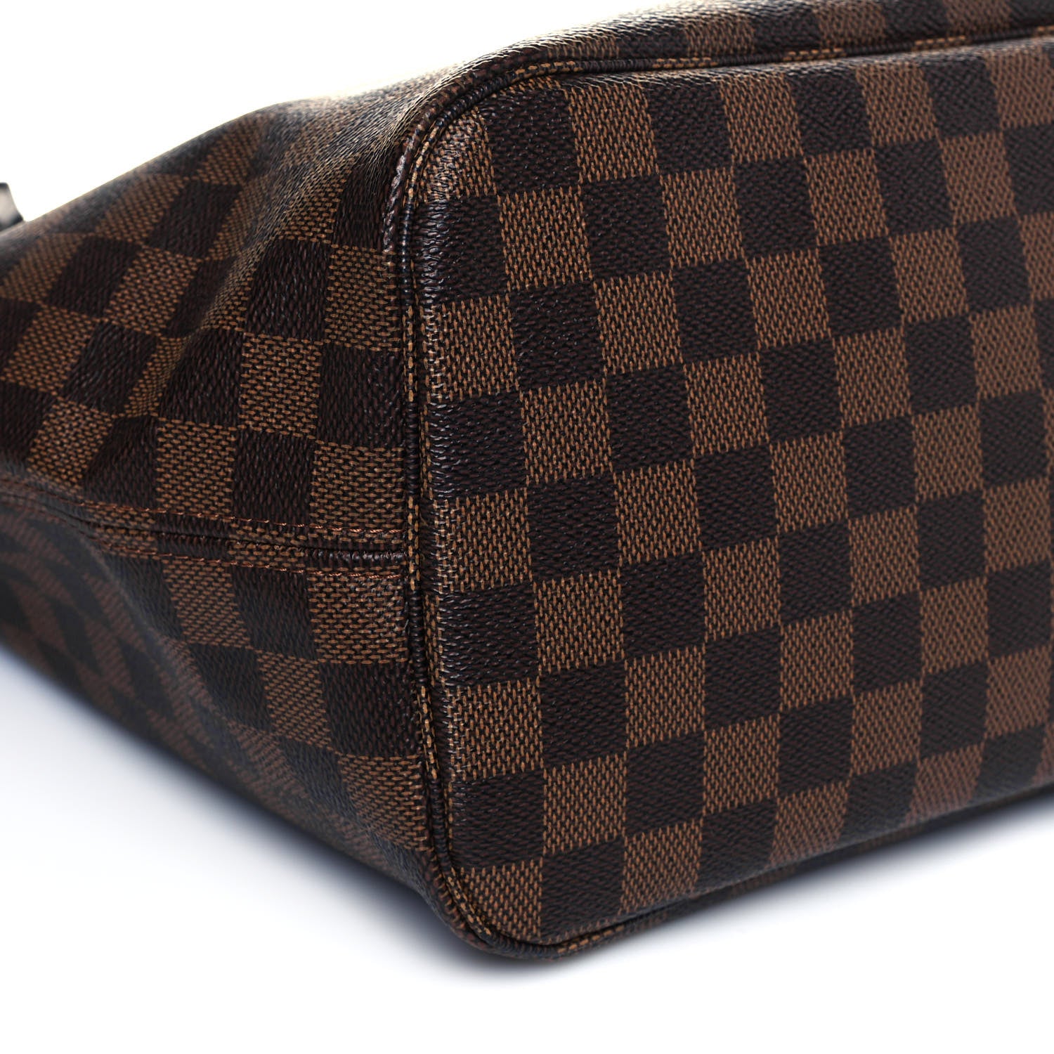 Louis Vuitton Damier Ebene Neo Neverfull MM Rose Ballerine 9 of 12