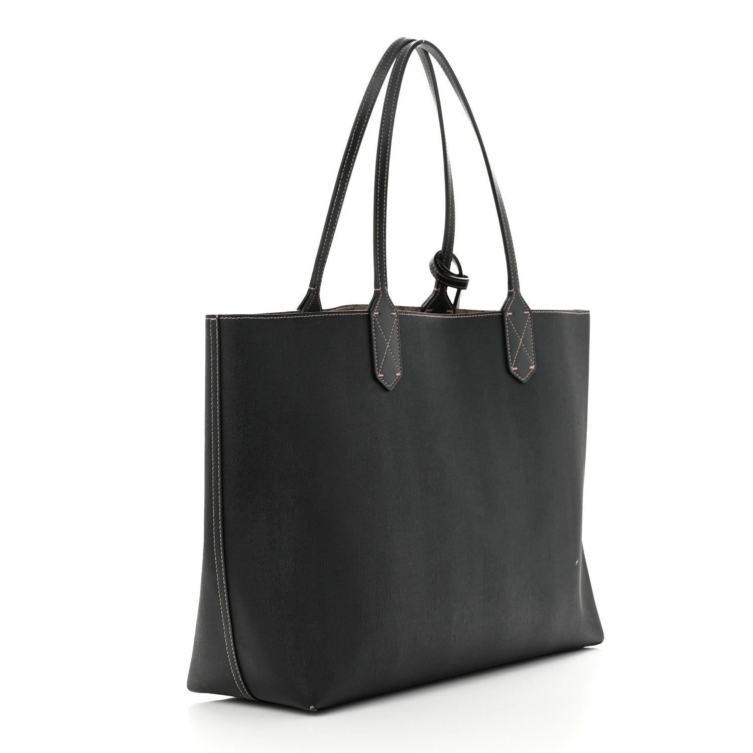 Gucci Calfskin GG Supreme Monogram Medium Reversible Tote Black 5 of 20