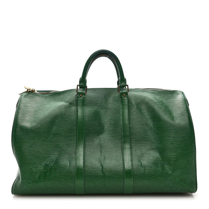 Louis Vuitton Epi Keepall 50 Borneo 1 of 15