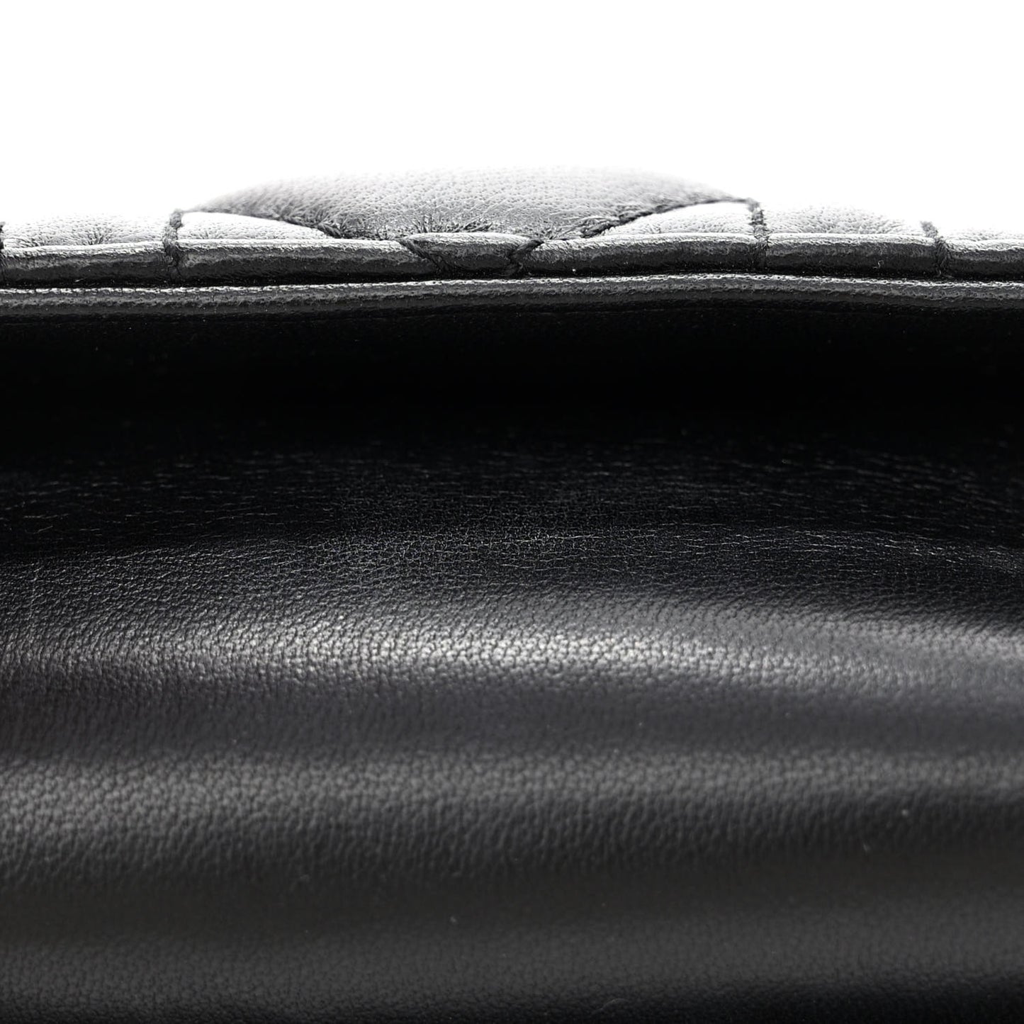 Lambskin Cannage Mini Lady Dior Black