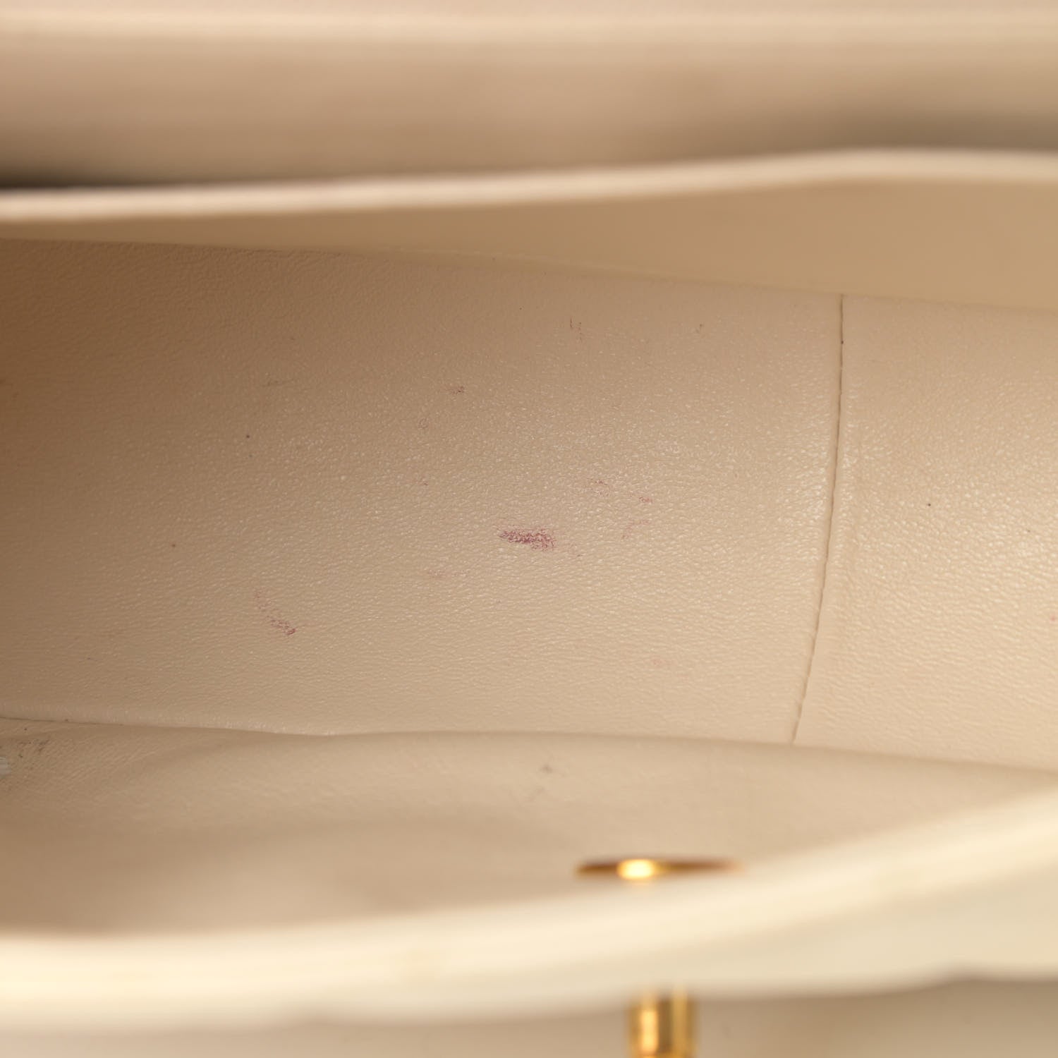 Chanel Caviar Quilted Medium Single Flap White 14 of 22