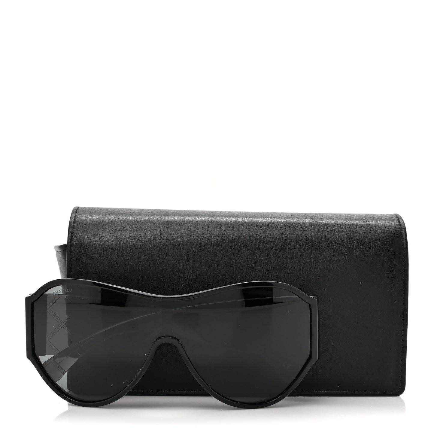 Acetate Quilted CC Sunglasses 5426 Black
