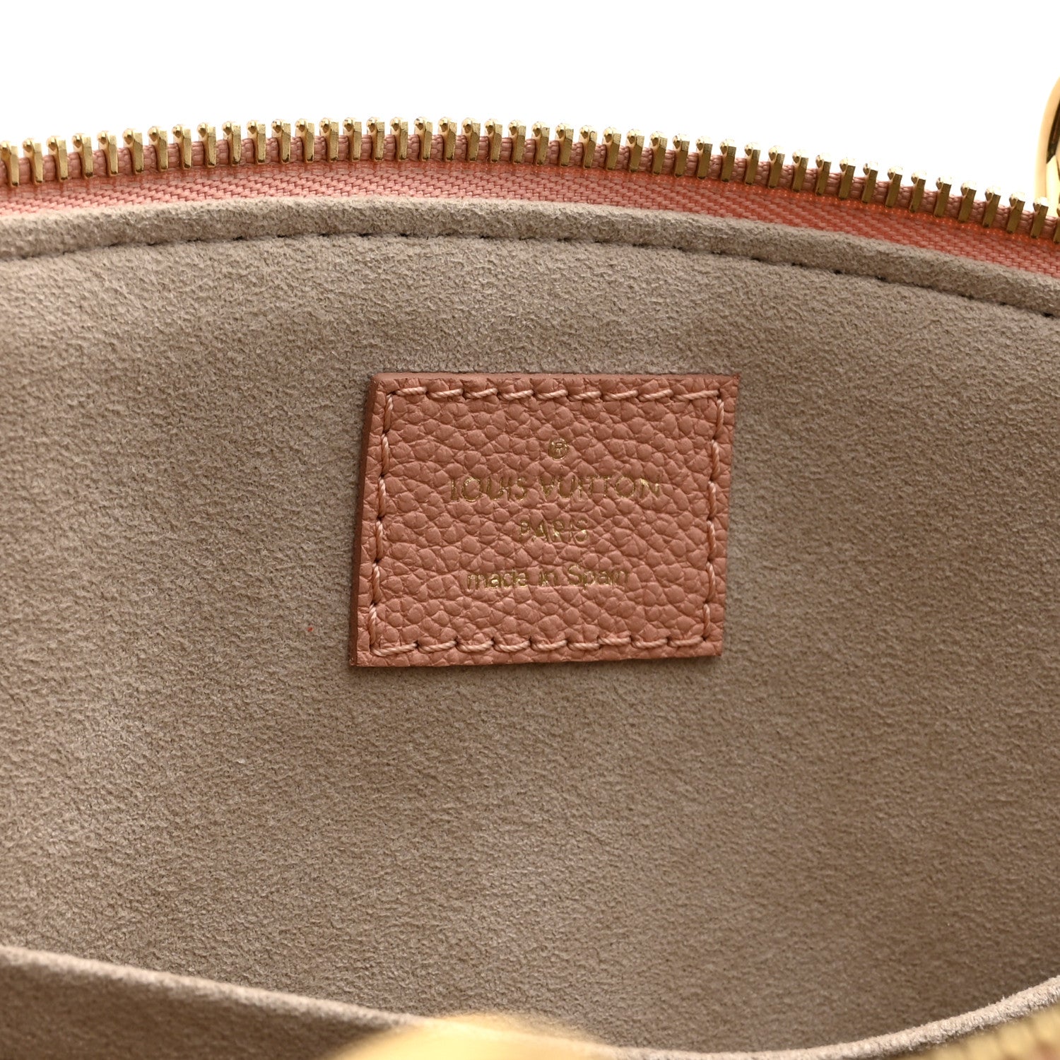 Louis Vuitton Empreinte Monogram Giant Petit Palais Rose Trianon Creme 6 of 9
