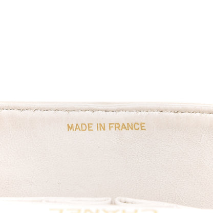 Chanel Lambskin Quilted Small Double Flap White 8 of 15