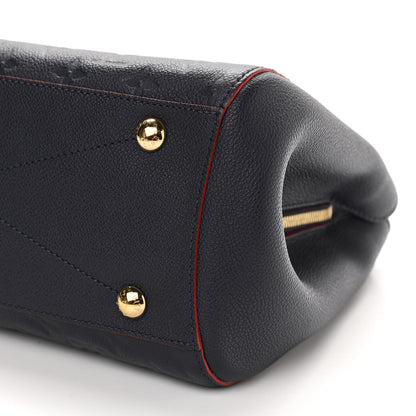 Louis Vuitton Empreinte Montaigne MM Marine Rouge 11 of 12