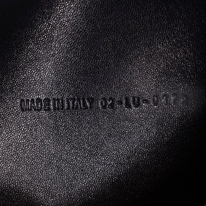 Christian Dior Lambskin Cannage New Lock Pouch Black 7 of 9