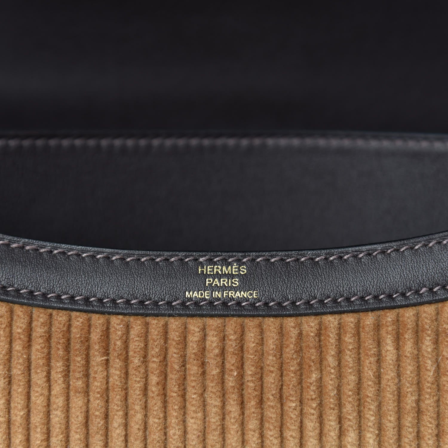 Hermes Velours Cotele Swift Constance 24 Tabac Camel Ebene 8 of 11