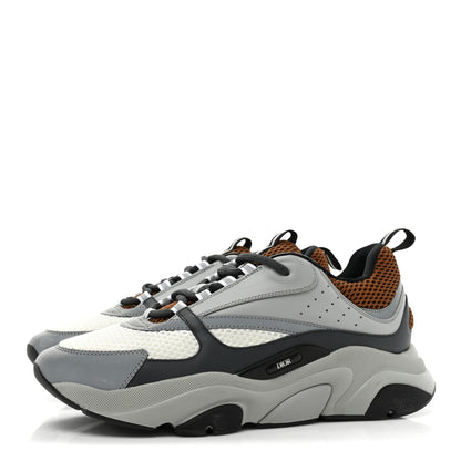Christian Dior Technical Mesh Calfskin Mens B22 Sneakers 44 Multicolor 3 of 10