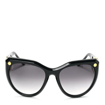 Louis Vuitton Acetate My Fair Lady Sunglasses Z1254W Black 2 of 8