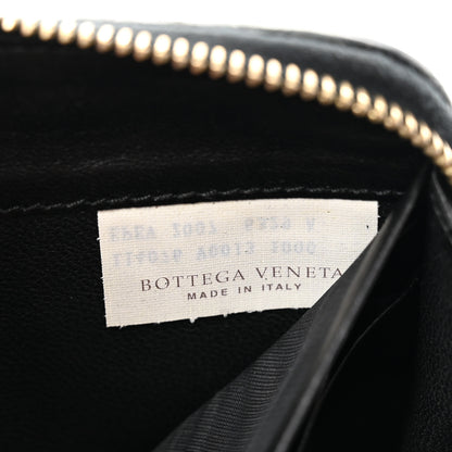 Bottega Veneta Nappa Intrecciato Zip Around Wallet Black 7 of 10