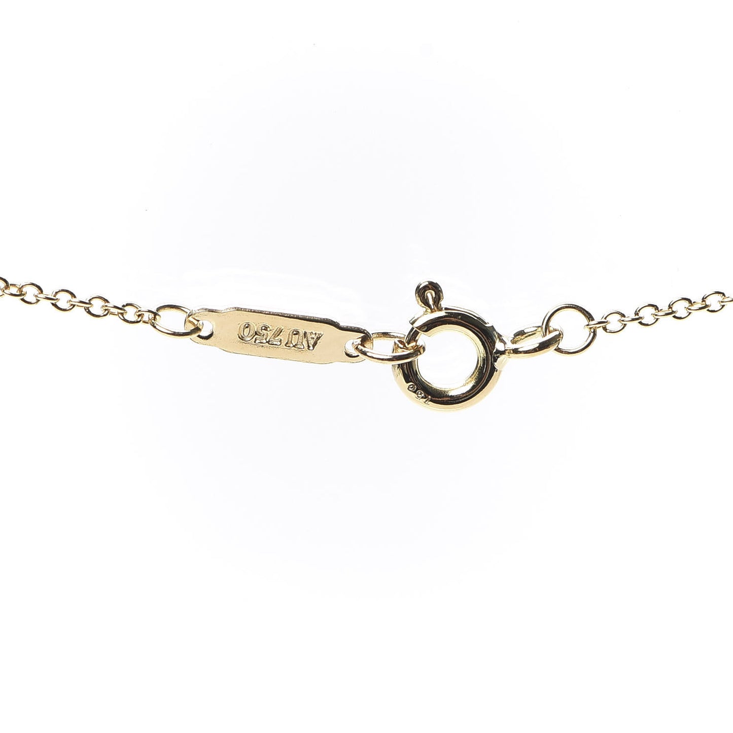 18K Yellow Gold Infinity Endless Necklace