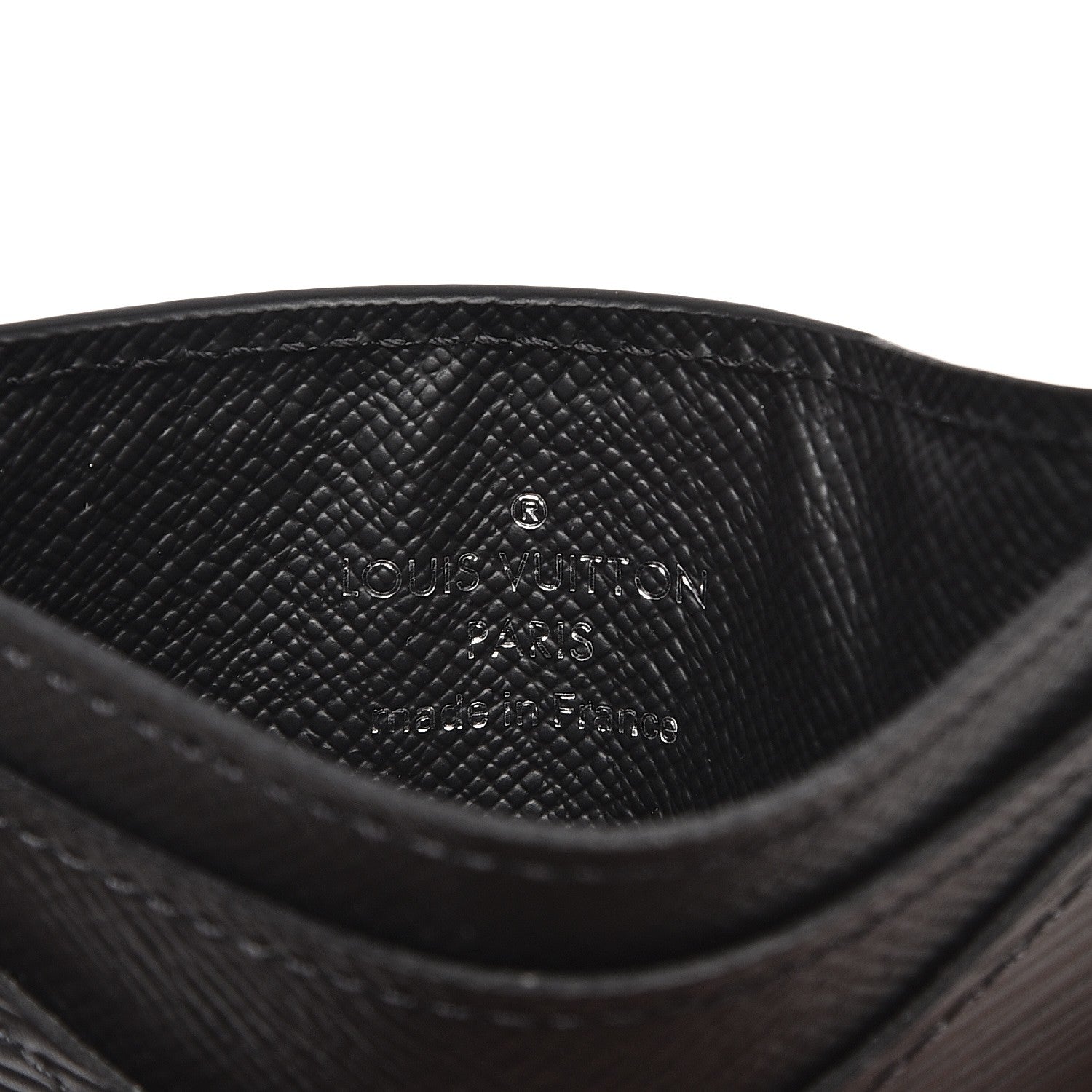 Louis Vuitton Epi Neo Porte-Cartes Card Holder Black 5 of 6