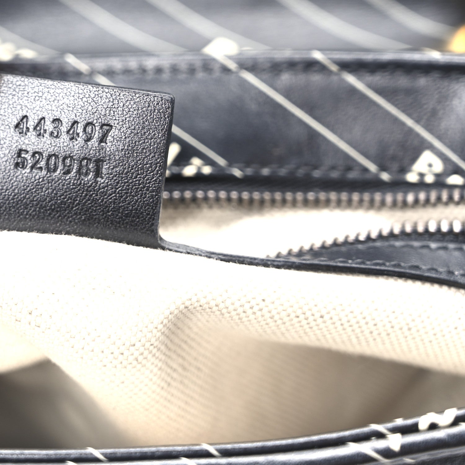 Gucci X BALENCIAGA Calfskin Matelasse Logo Print Small GG Marmont Shoulder Bag Black 7 of 11