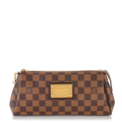 Louis Vuitton Damier Ebene Eva Clutch 1 of 7