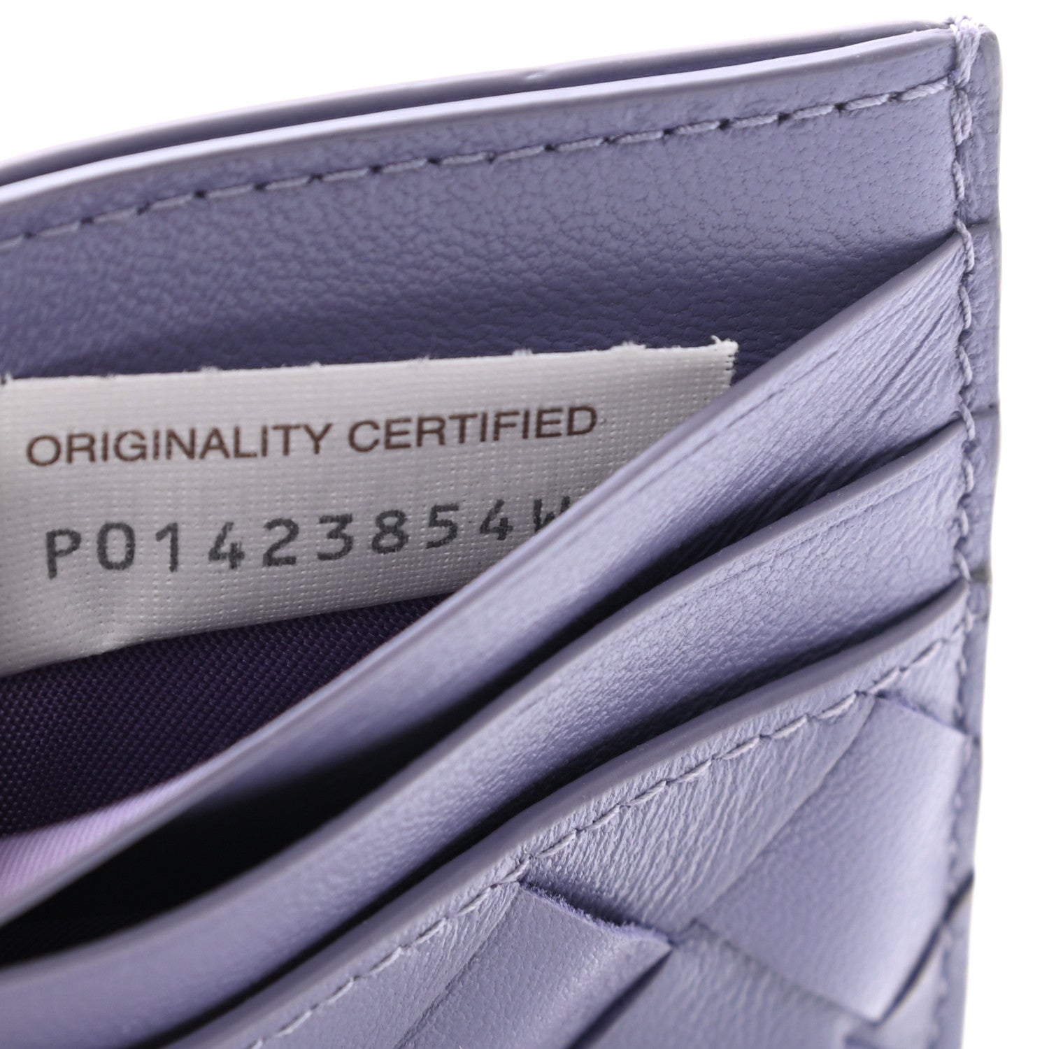 Bottega Veneta Nappa Intrecciato Card Holder Purple 7 of 9