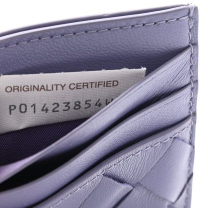 Bottega Veneta Nappa Intrecciato Card Holder Purple 7 of 9