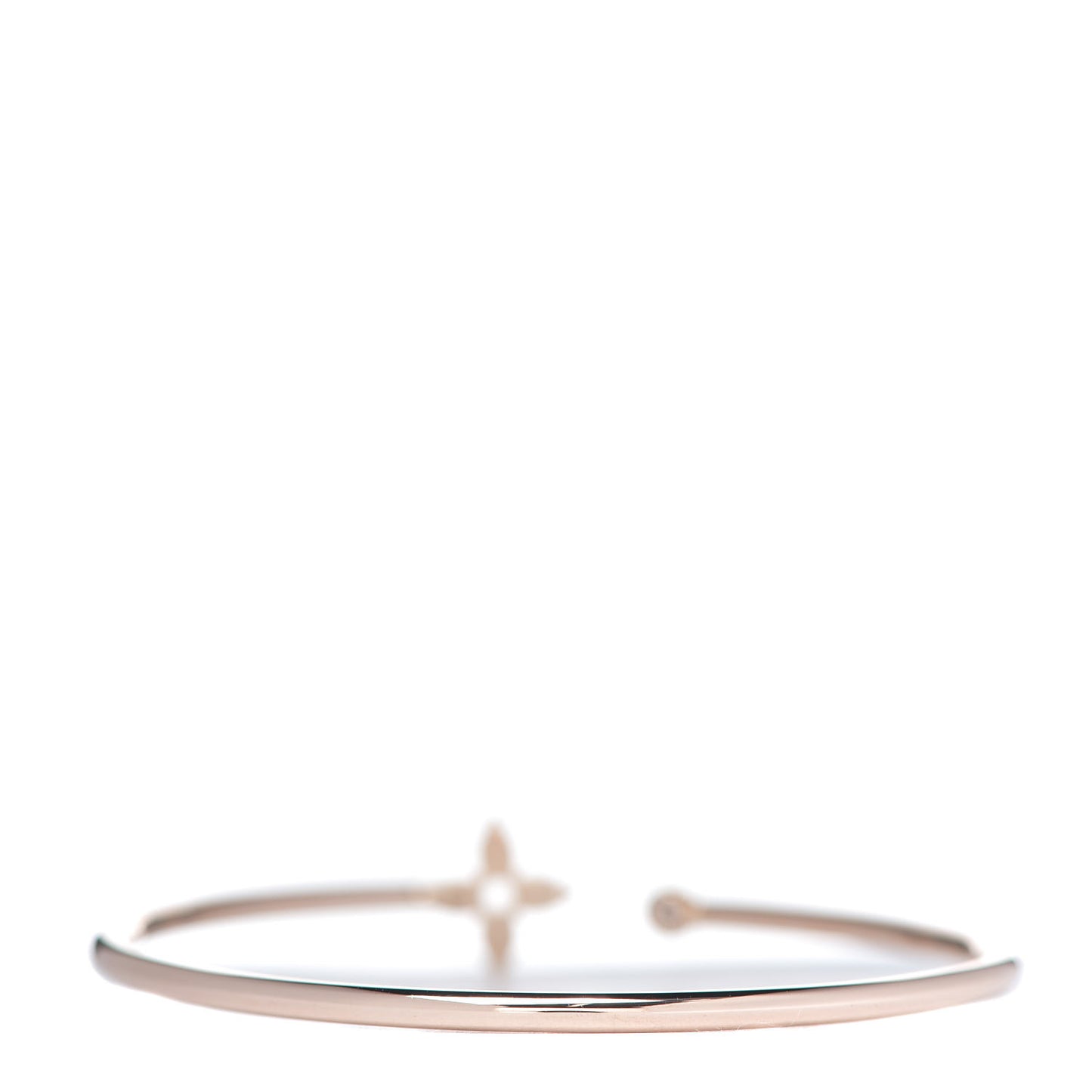 18K Pink Gold Diamond Idylle Blossom Twist Bracelet