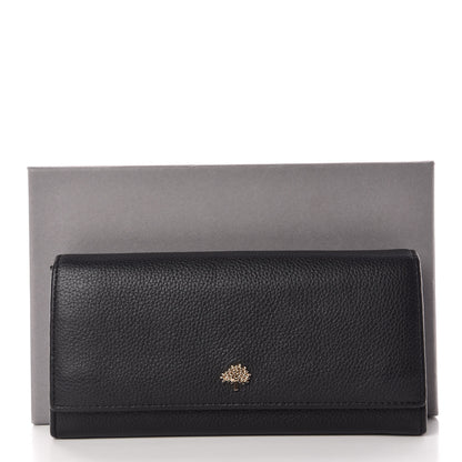 Mulberry Classic Grain Small Tree Continental Wallet Black 9 of 9