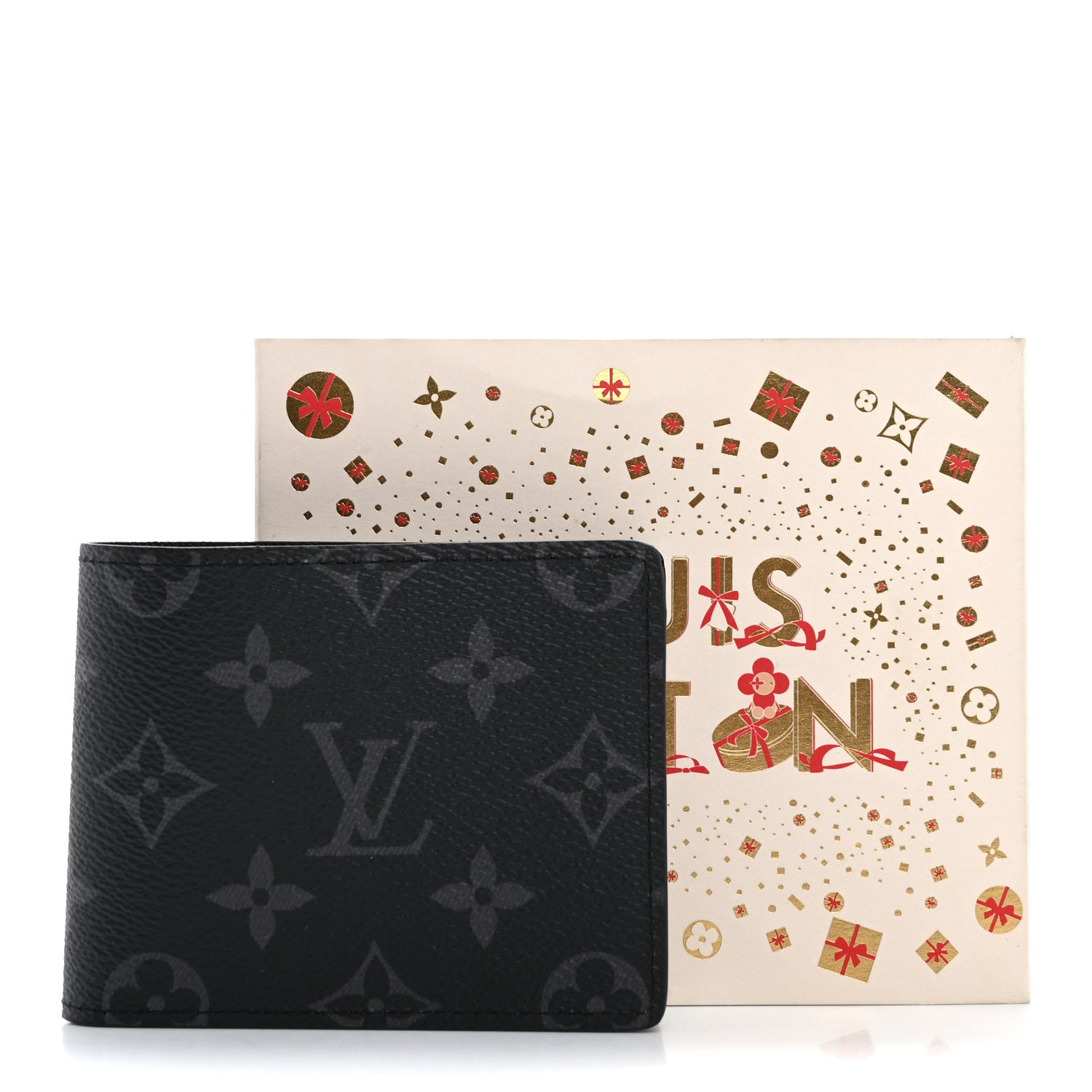 Louis Vuitton Monogram Eclipse Slender Wallet 7 of 7