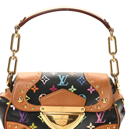 Louis Vuitton Monogram Multicolor Marilyn Black 7 of 9