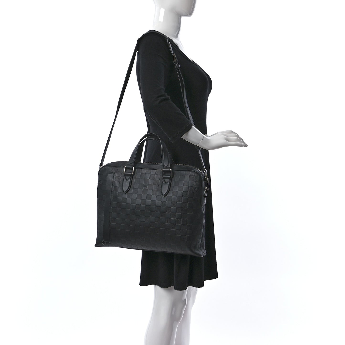 Damier Infini Porte-Documents Studio Onyx