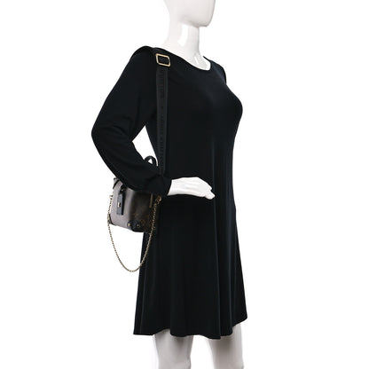 Louis Vuitton Monogram Petite Malle Souple Black 3 of 8