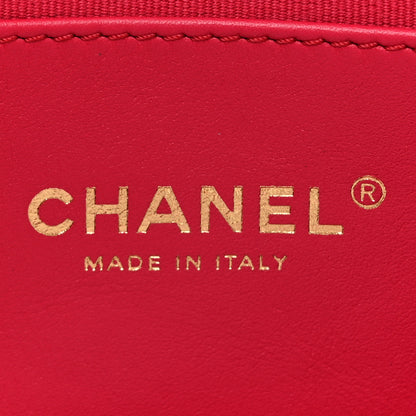 Chanel Lambskin Plexiglass Quilted Coco Love Flap White 6 of 12