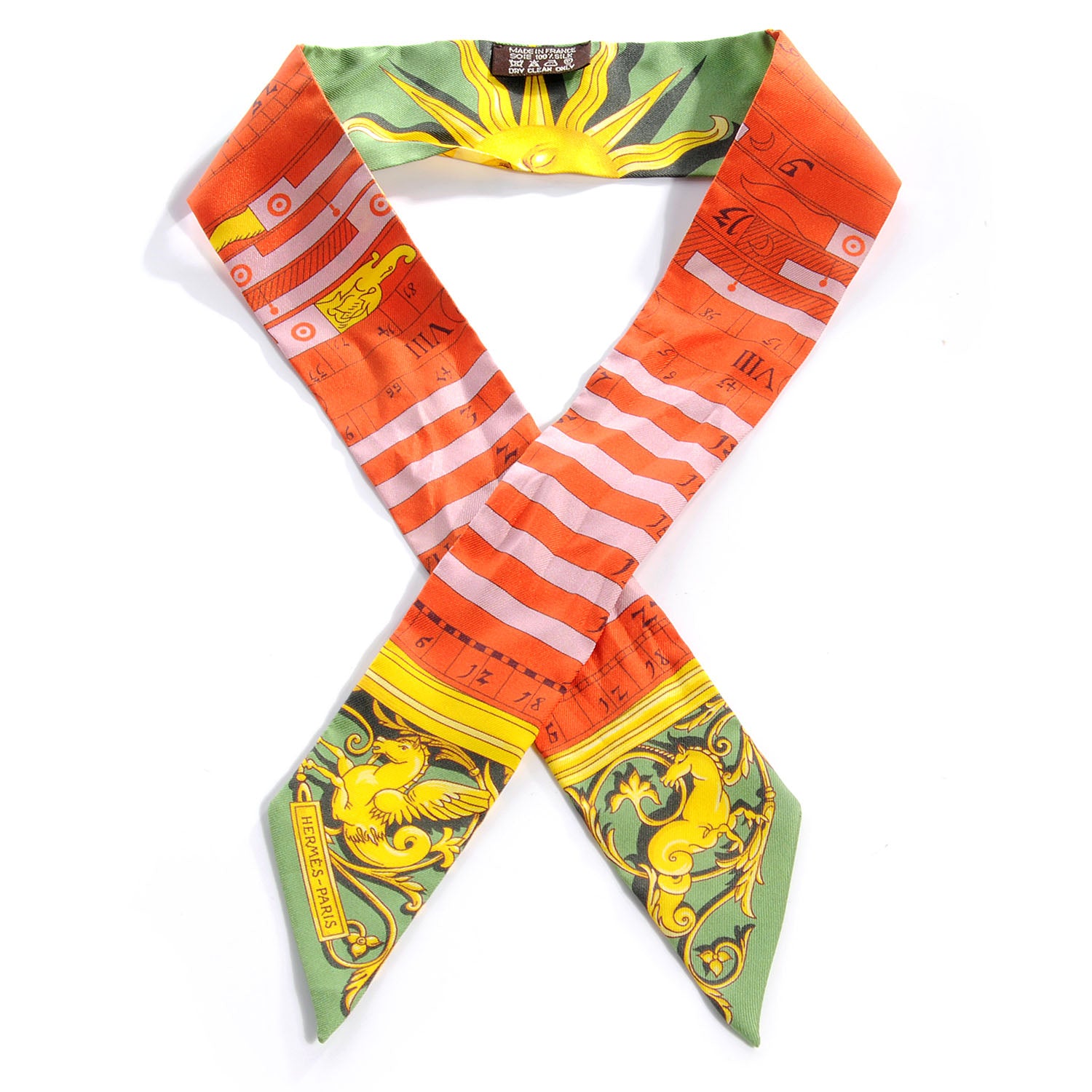 Hermes Silk Astrologie Twilly 1 of 4