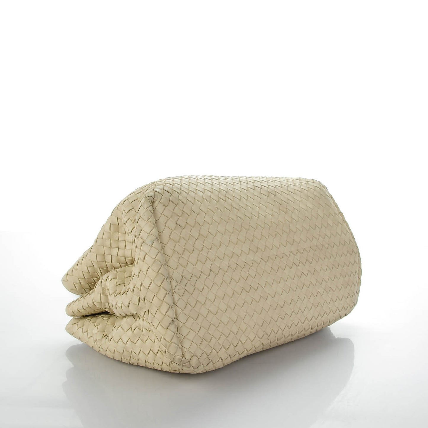 Light Calf Intrecciato Medium Roma Marmo