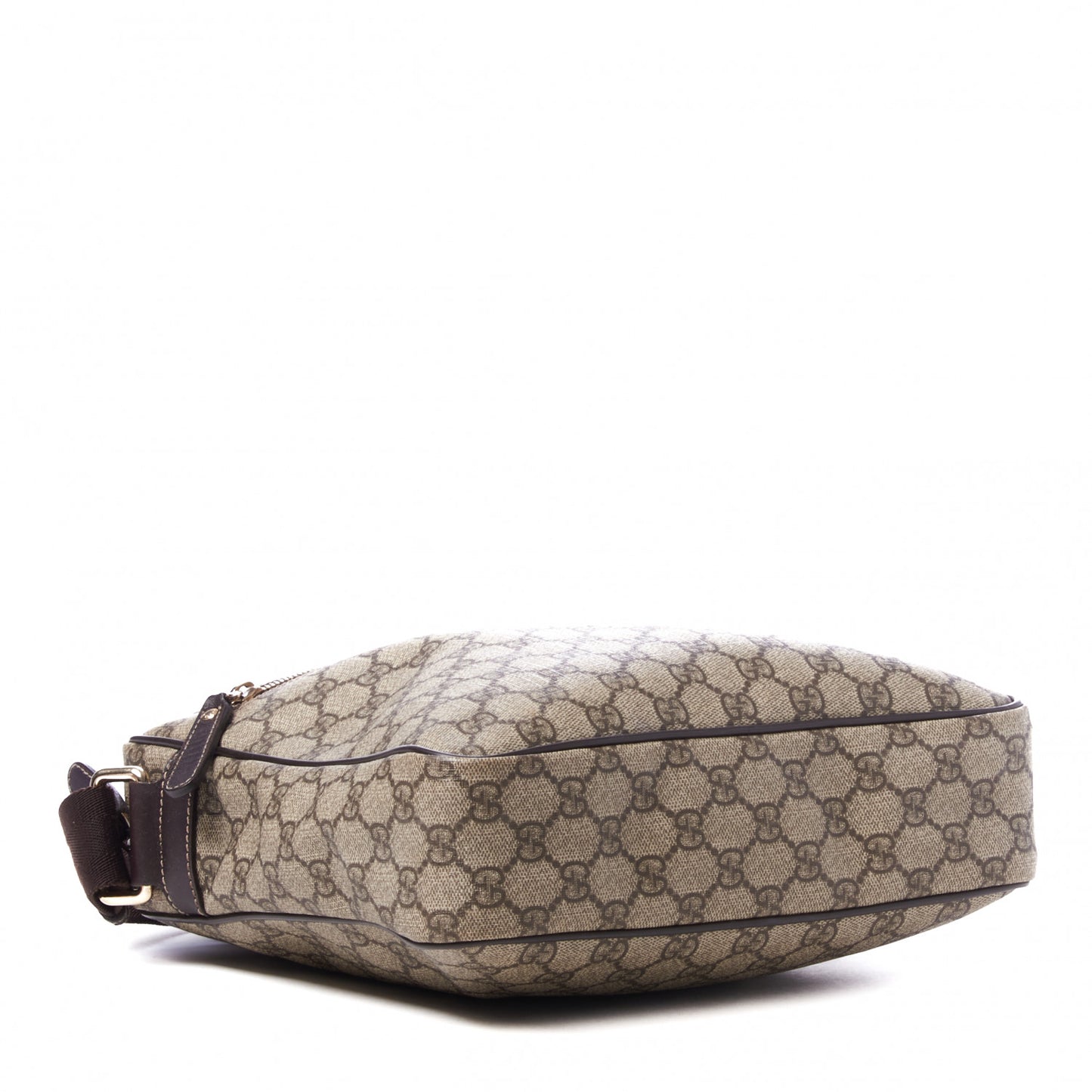GG Plus Monogram Medium Messenger Bag Dark Brown