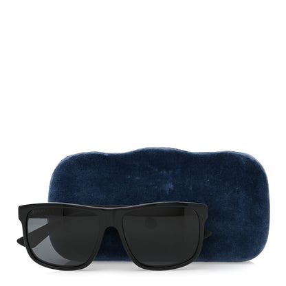 Gucci Web Square Frame GG0010S Sunglasses Black 8 of 8