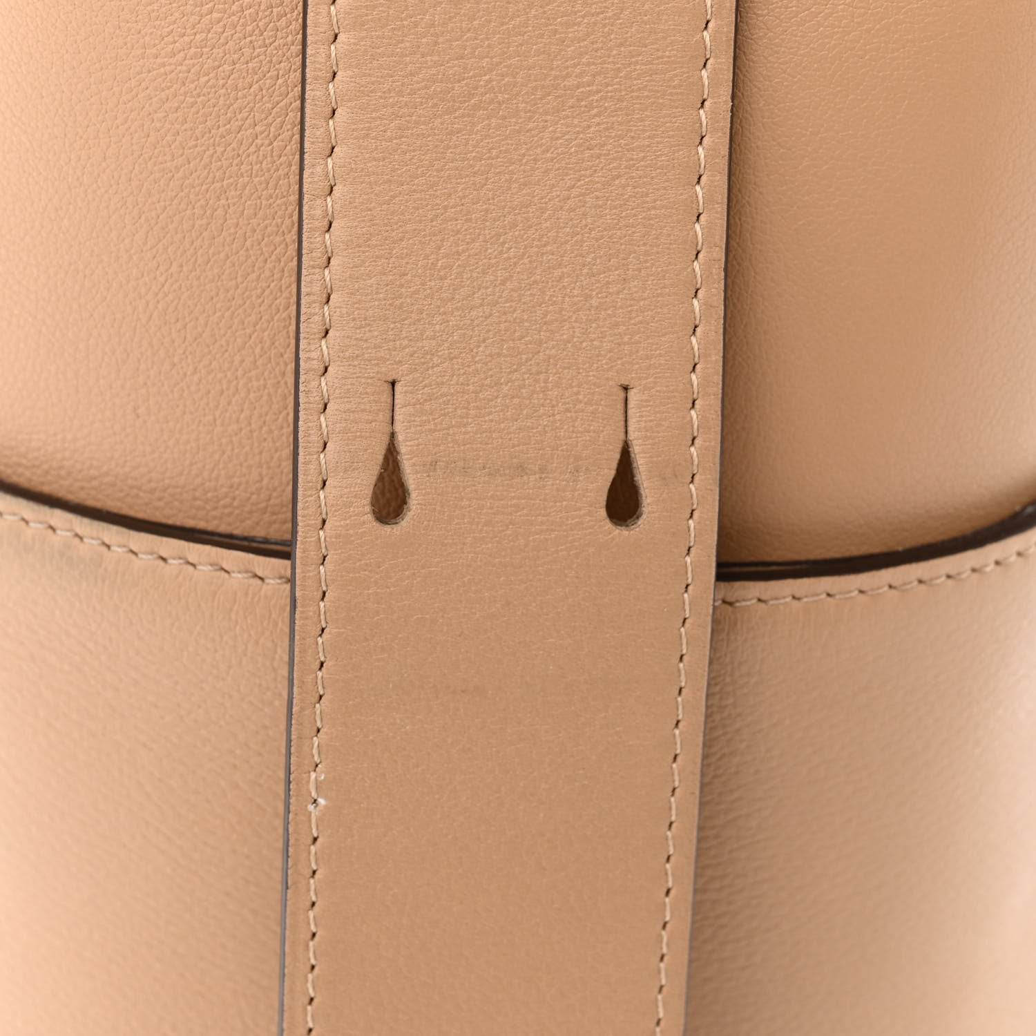 Delvaux Grained Calfskin Mini So Cool Satchel Latte 14 of 14