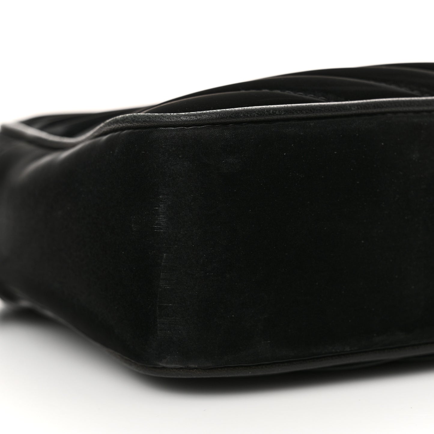 Nylon Matelasse Monogram Lou Camera Bag Black