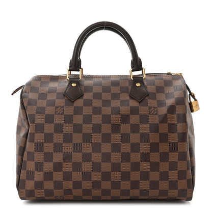 Louis Vuitton Damier Ebene Speedy 30 1 of 12