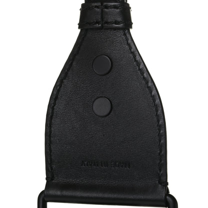 Christian Dior Canvas Embroidered Shoulder Strap Black 4 of 4