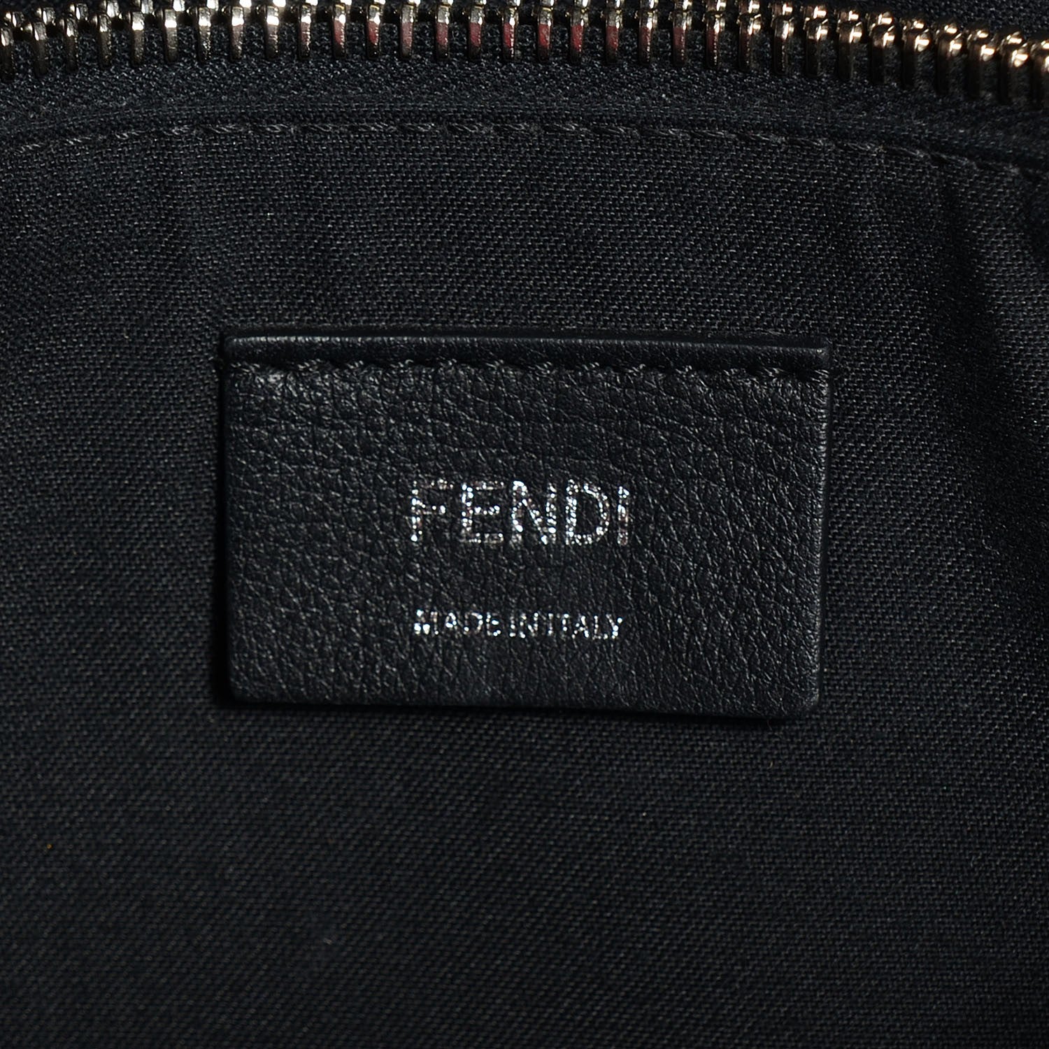 Fendi Vitello Dolce Large By The Way Boston Bag Black 6 of 9