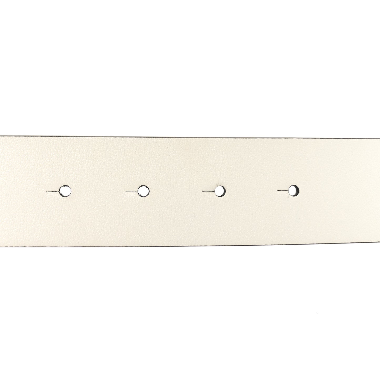 Patent Calfskin CC Reversible 80 32 Belt White Black