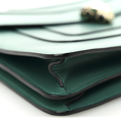 Bulgari Calfskin Serpenti Forever Medium Shoulder Bag Emerald Green 8 of 10