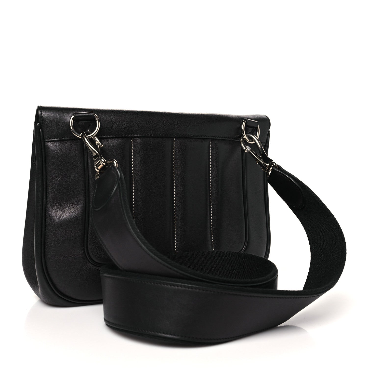 Hermes Veau Swift Sac Berline 28 Black 3 of 11