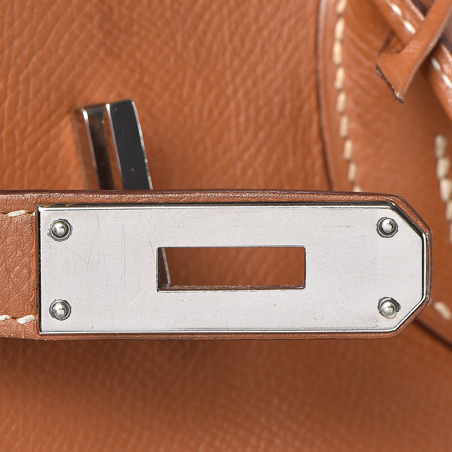 Epsom Birkin 35 Gold